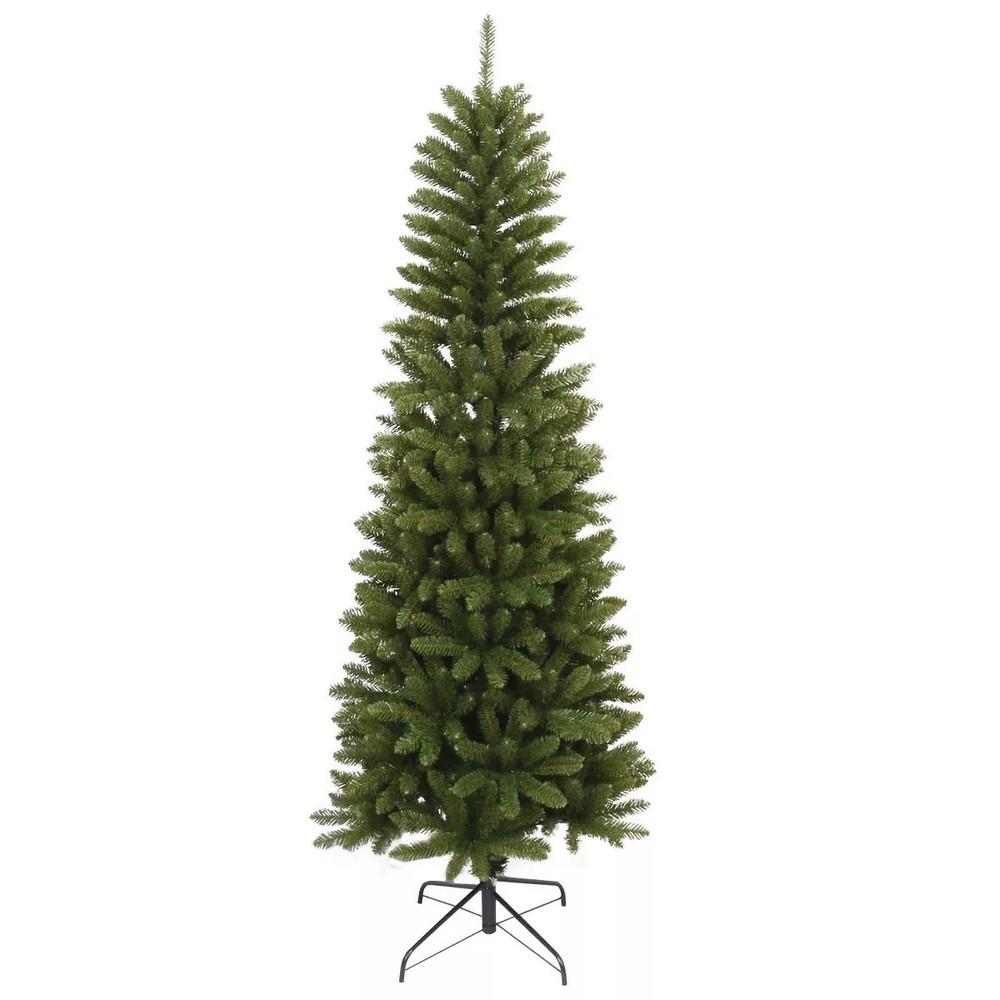 SANTA'S WORKSHOP INC. 78" SLIM TREE, 762 TIPS - GREEN