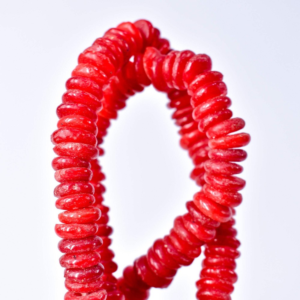 Ghana Annular Red Trade Beads