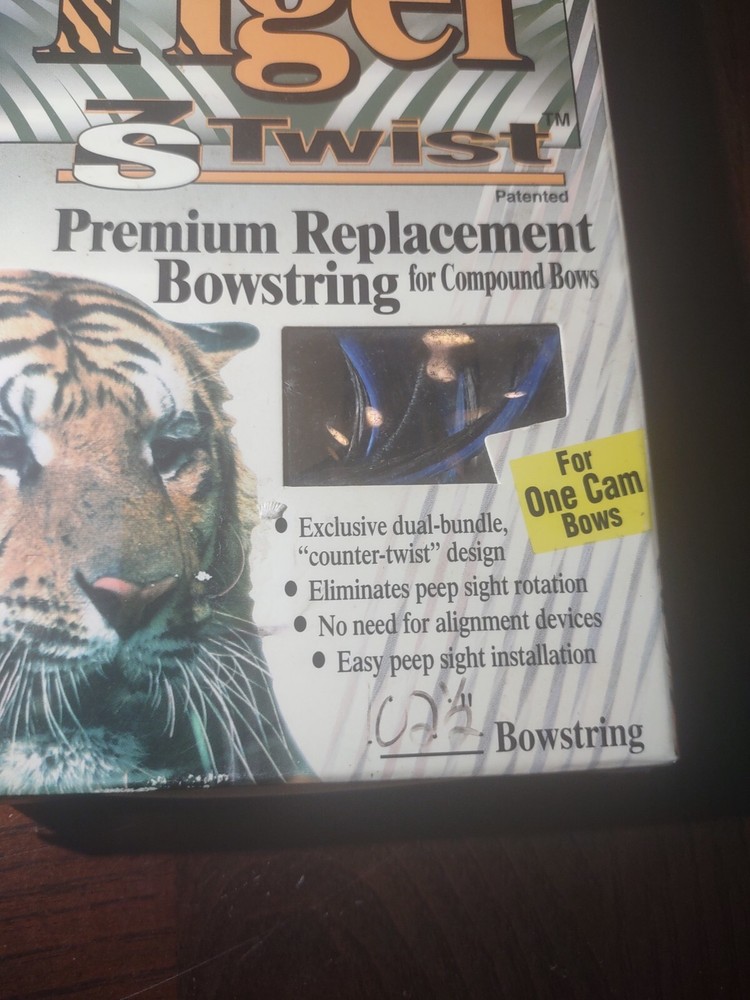 Tiger S Twist Premium Replacement Bowstring 102.5" For One Cam Bows