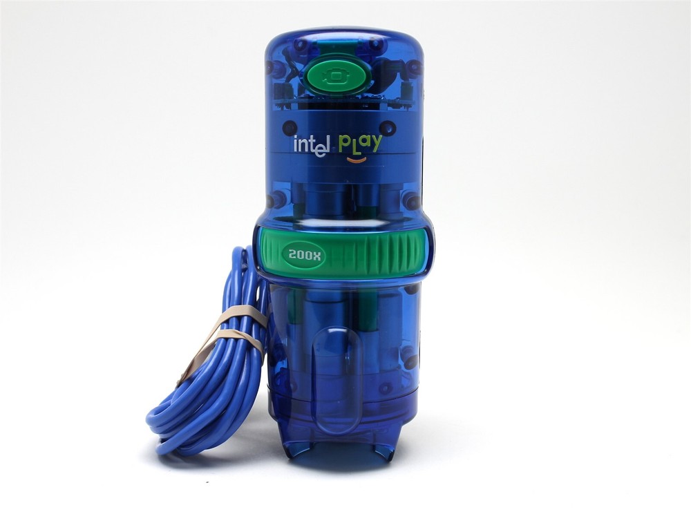 Intel Play Computer Microscope Interactive Science Cd Rom Missing Stand