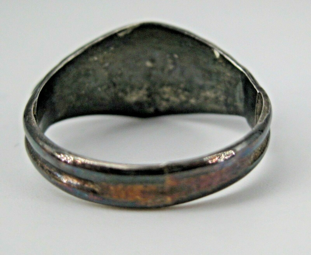 Robert Vandover Sterling Silver Multi-Stone Ring Native American Navajo Size 6