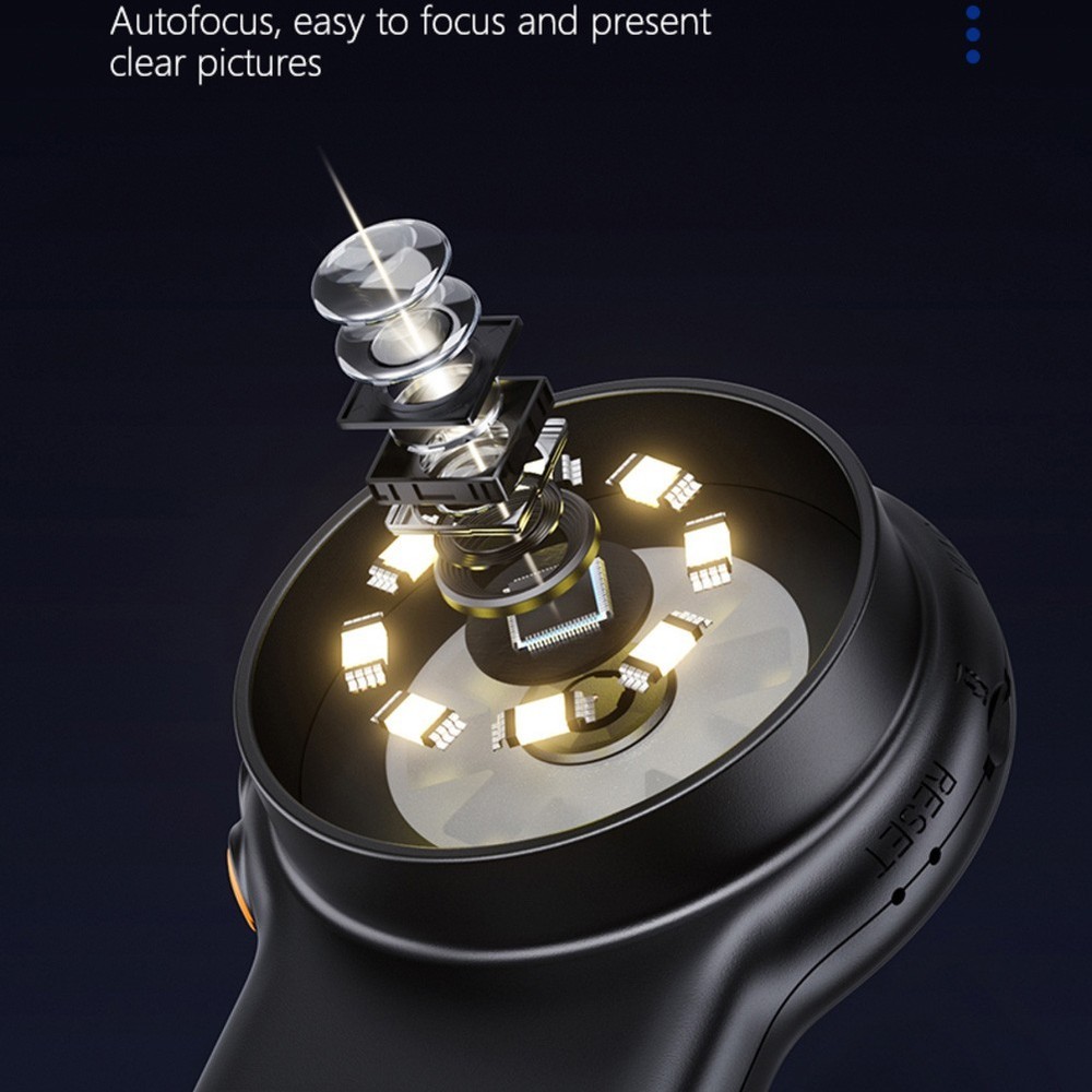 500X Magnification Digital Microscope With 2 0 IPS Screen And LED Lights