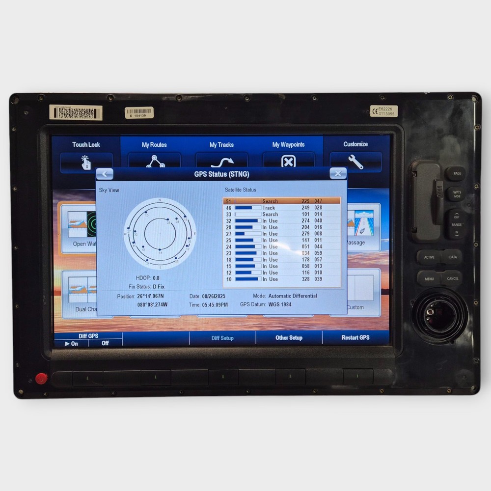 Raymarine E140W Power & Main Board PCB Pack for Widescreen Display E62226 Tested
