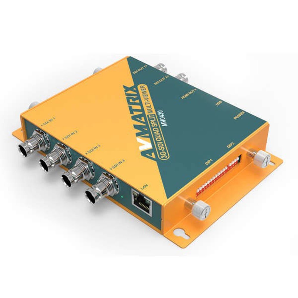 AVMatrix MV0430 3G-SDI Quad Split Multiviewer