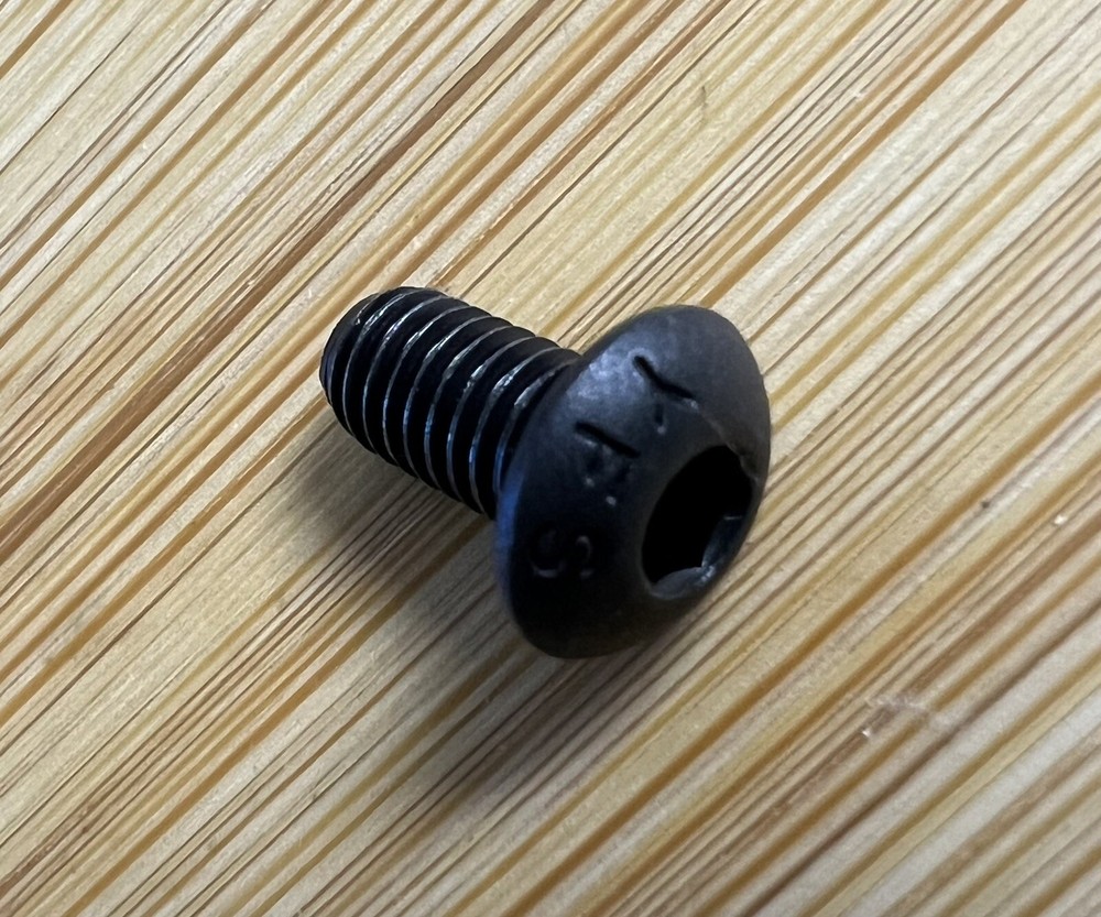WGP AUTOCOCKER PAINTBALL MARKER HINGE TRIGGER FRAME REAR SCREW - BLACK NEW