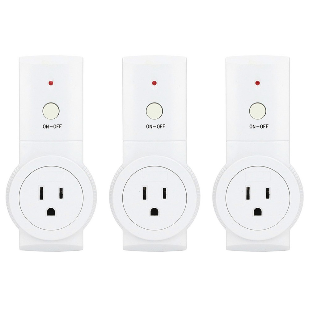 Wireless Switch Socket Kit Efficient Remote Control Function For Home Use New