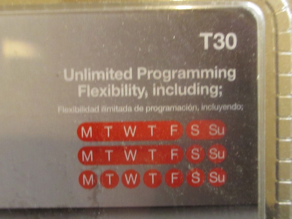 T30 Radio Thermostat Touchscreen Programable New Sealed