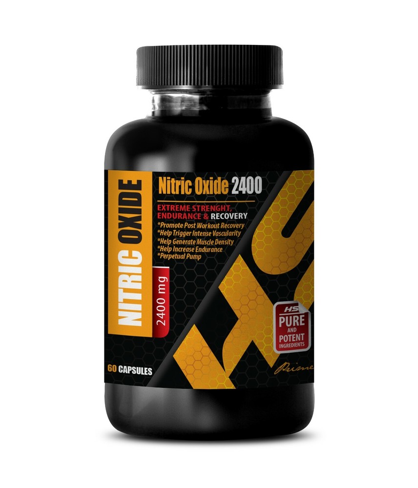 bodybuilding supplements - NITRIC OXIDE 2400 - nitric oxide complex - 1 Bottle