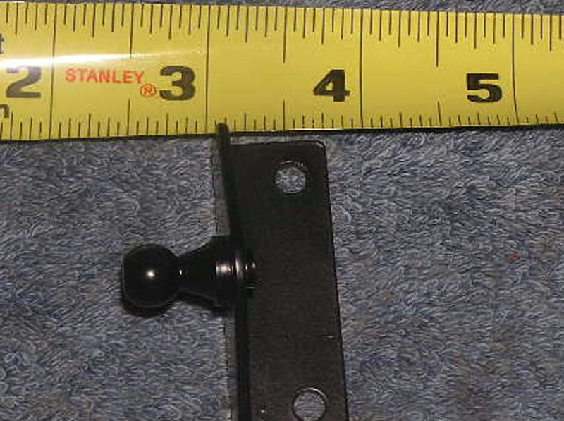 10mm Nitro Prop Gas Spring Strut Angle Ball Stud Bracket Mount Plate Link Rod