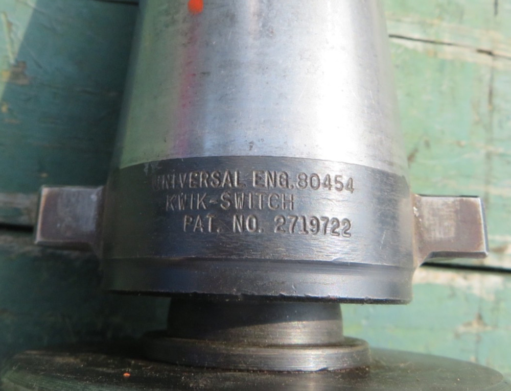 Bridgeport No. 2 Boring Head w/ Universal Kwik-Switch #300
