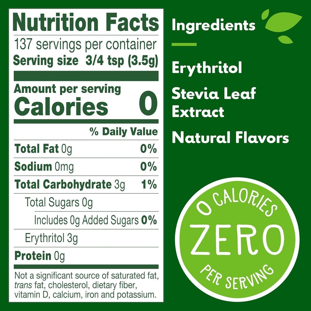 Original Stevia Sweetener Refill Bag