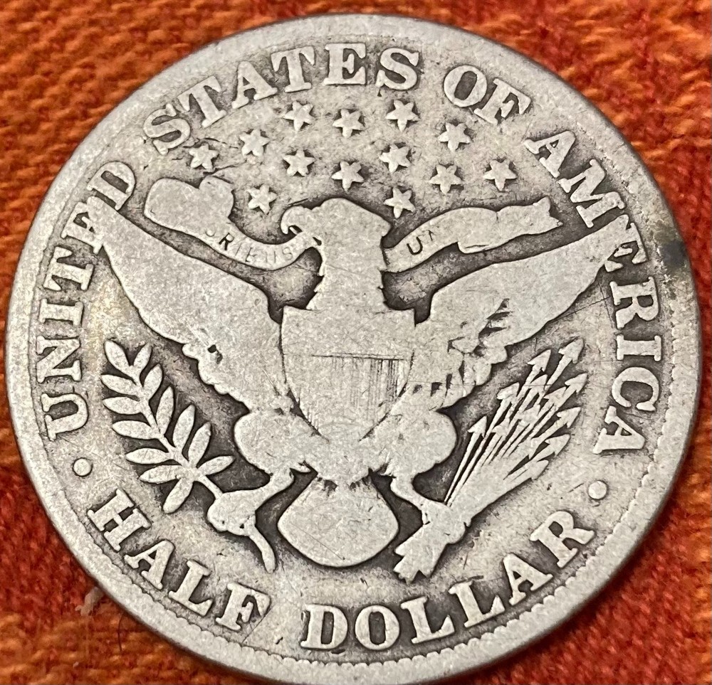 1910 Barber Half Dollar VG