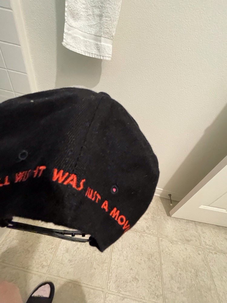 Jurassic Park The Ride Universal Studios Black Adjustable Hat