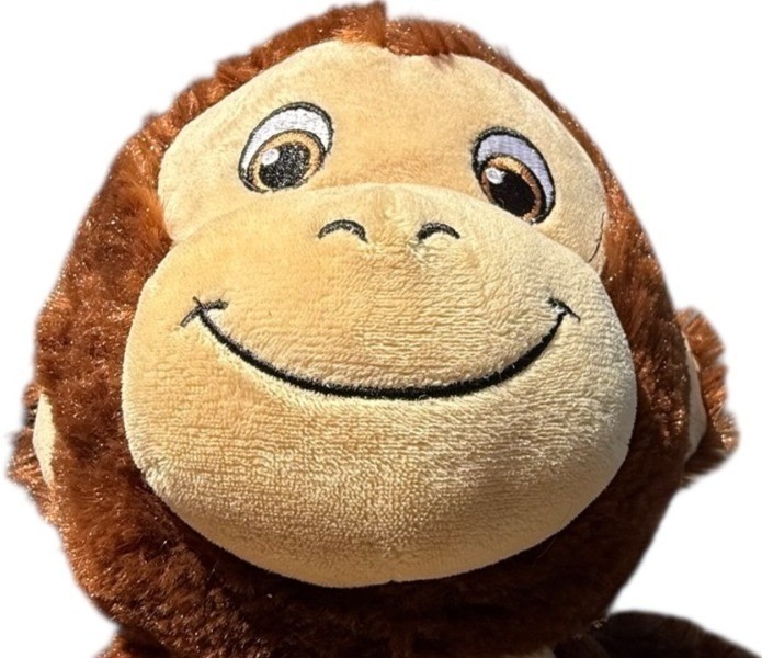 Build A Bear Smile Monkey Chimp Plush Stuffed Security Support Pet Toy