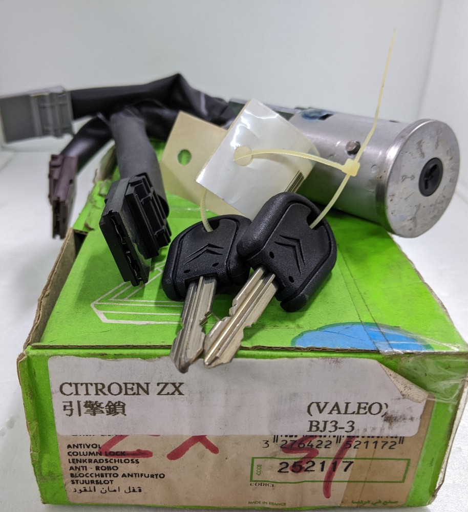 Valeo Citroen ZX Ignition Column Lock Antivol – 252117
