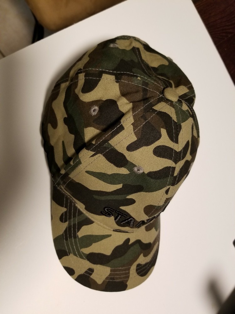 Stanley Tools Camouflage Snapback Adjustable Hat, Nice Shape