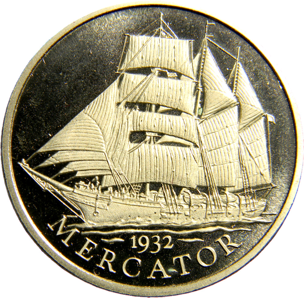 Belgium  1982  Antwerp Mercator Proof  Medal  (03361)