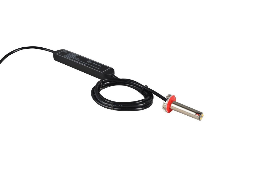 12v/24v White Headlight Tail light Hideaway Strobe Flashing light 2 LEDs -Type B