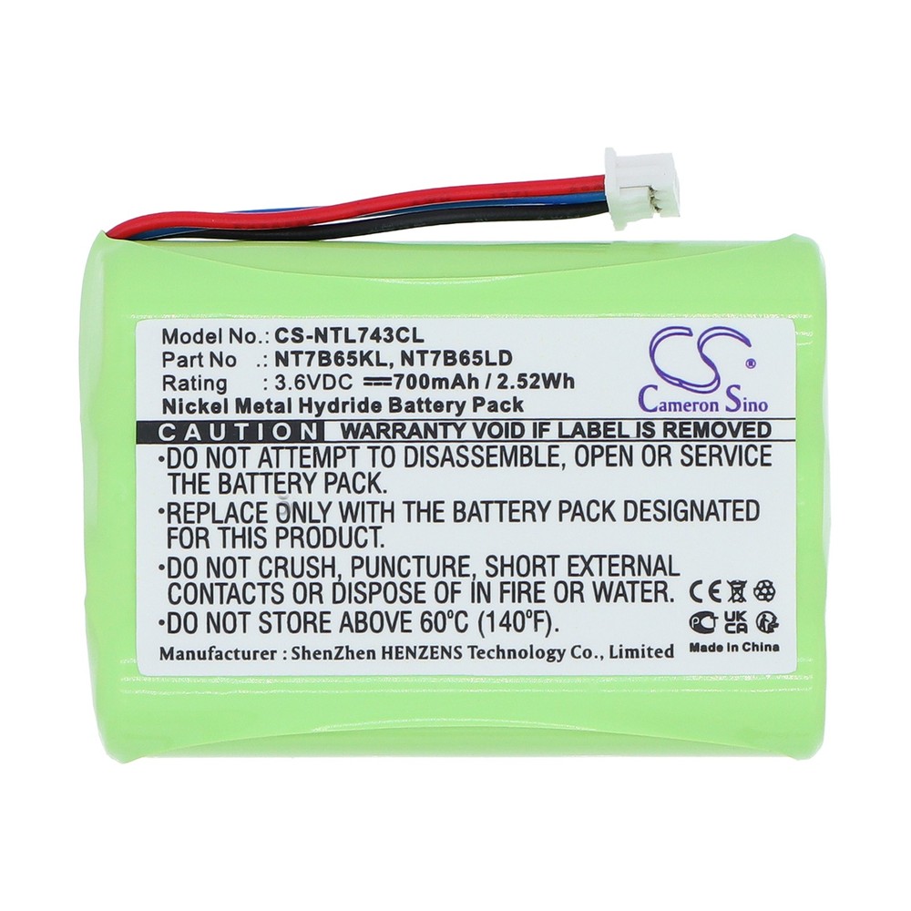 Battery for AGFEO DECT 30,DECT C45 700mAh / 2.52Wh