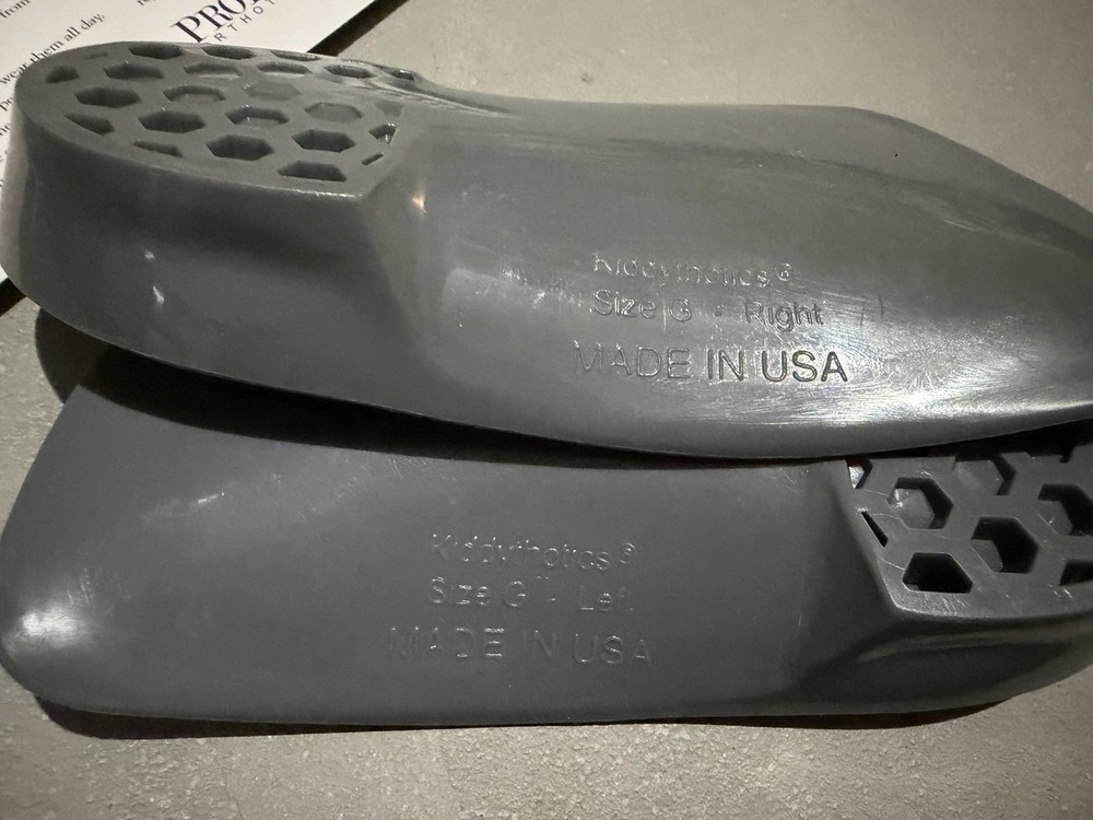 Prolab Orthotics kiddythotics grey size g