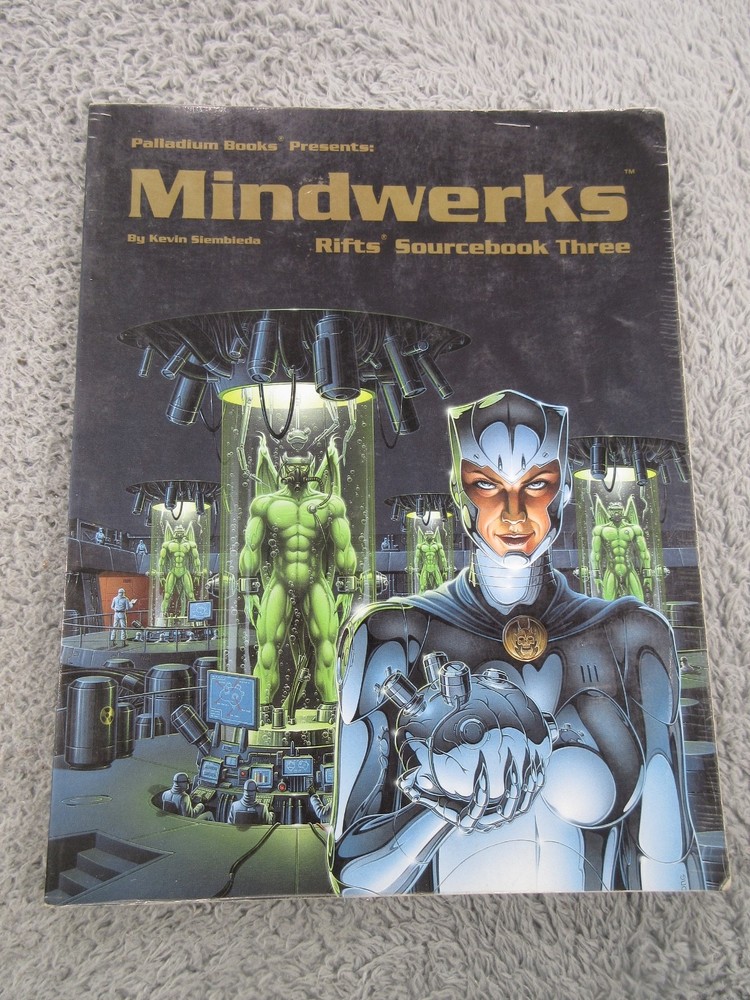 Rifts Sourcebook Three: Mindweks (Palladium Books) RPG