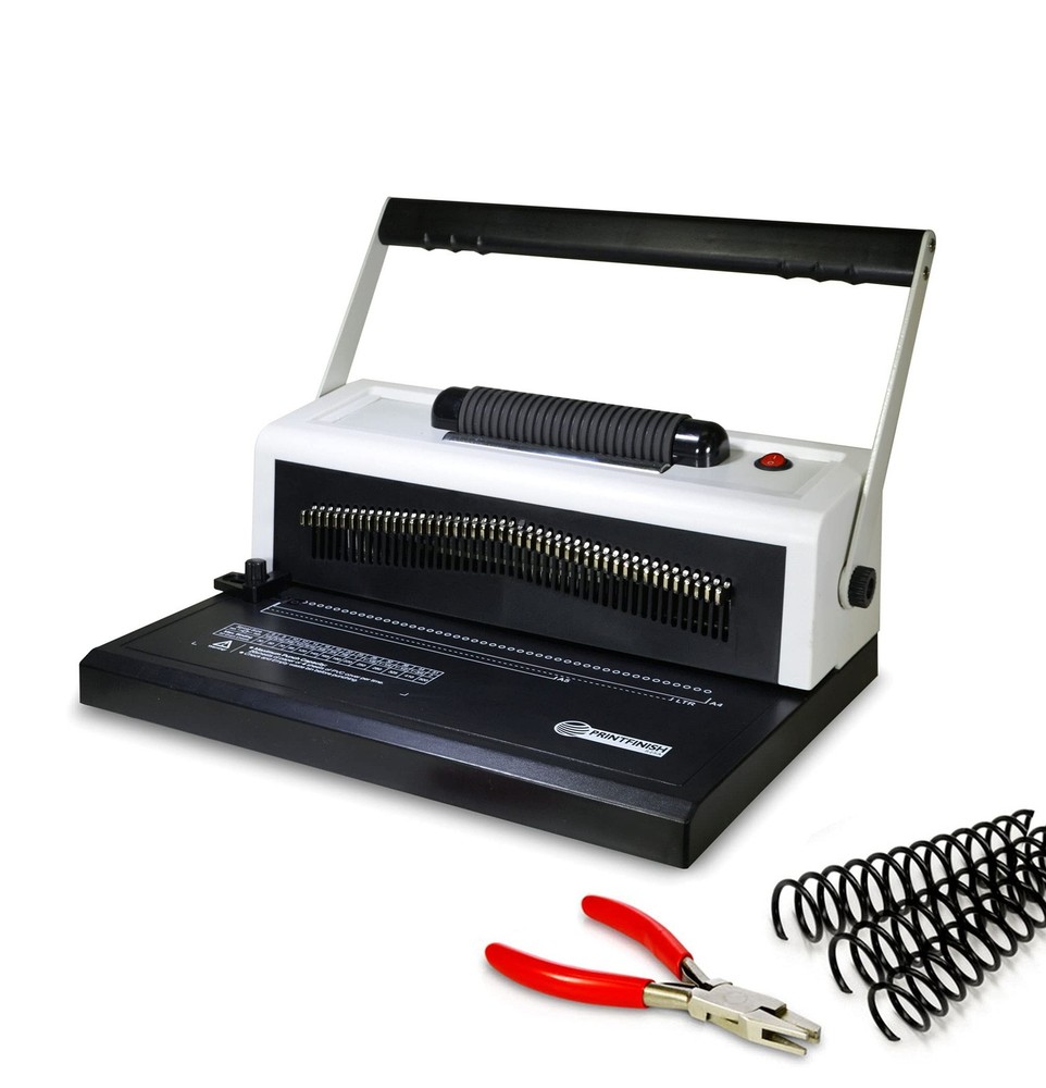 S25A Coilbind Coil Punch & Binding Machine - with Electric Coil Inserter - Pr...