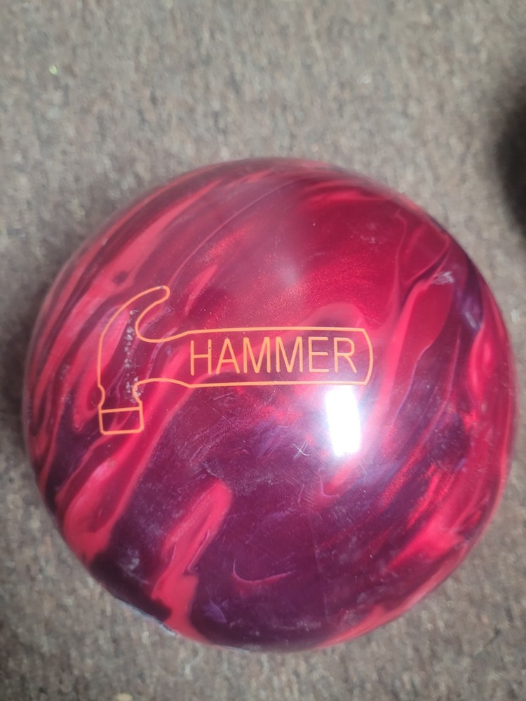 15 Lb Hammer 3D Assault Offset Bowling Ball. Single Drill. See Pics.