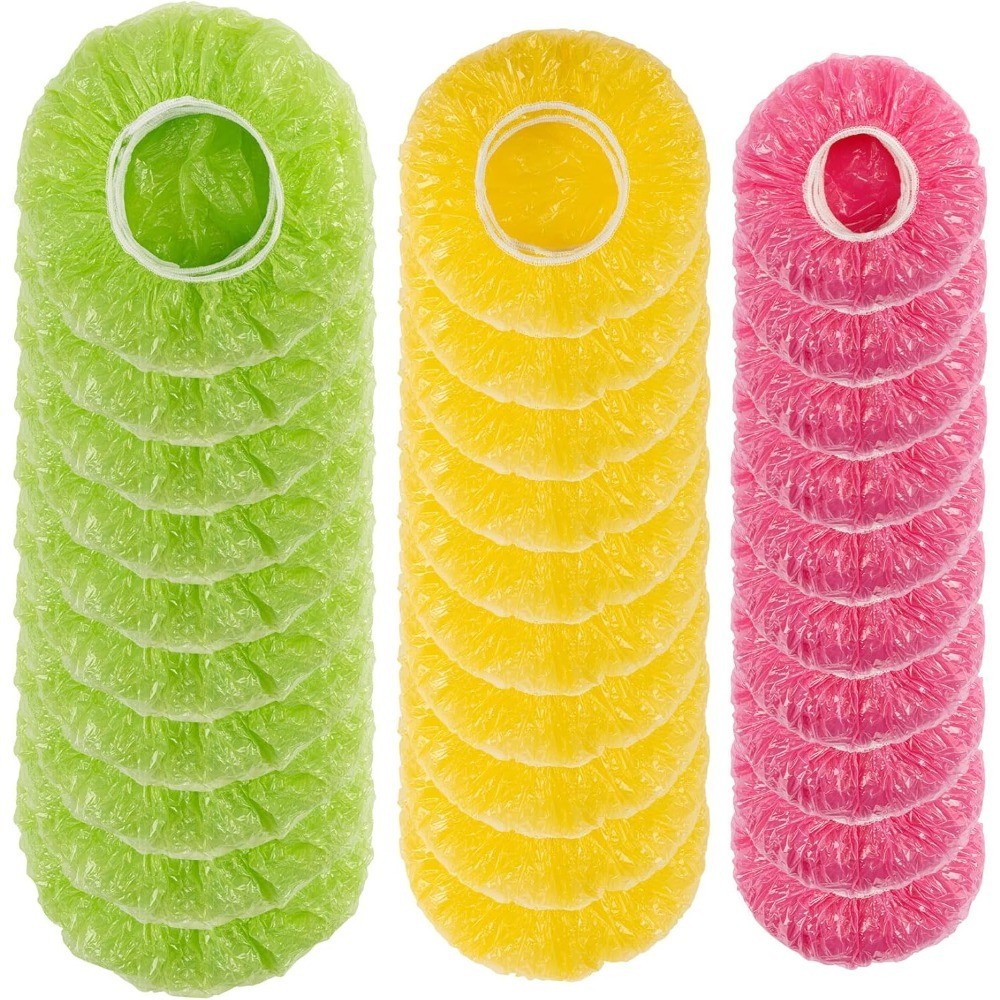 Reusable Elastic Plastic Bowl Covers Food Storage Stretch Fresh Keeping Wrap