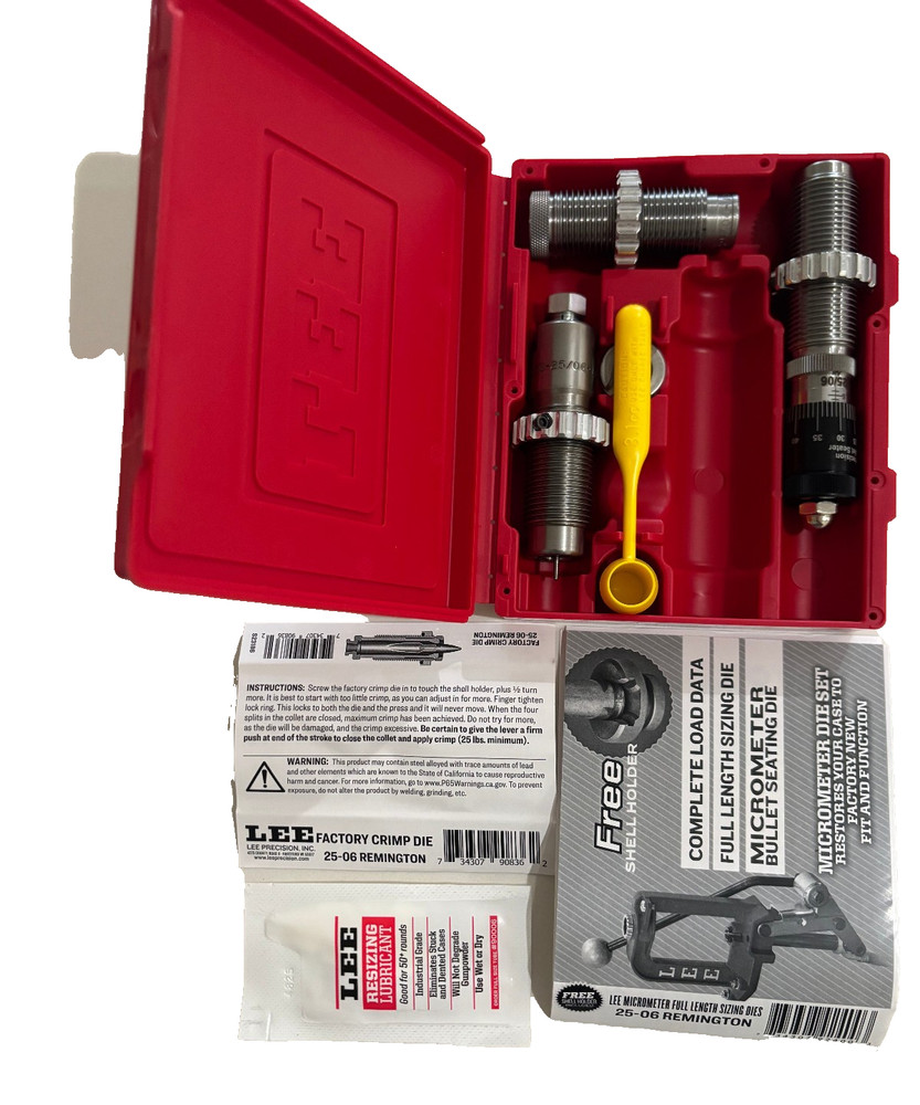 LEE Precision 90536 Pacesetter Die Set 25/06 Remington (Please See Description)