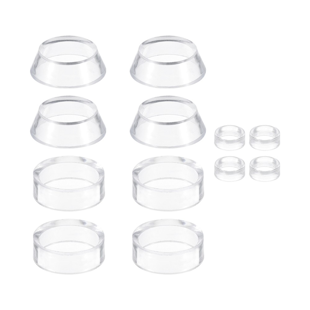 Acrylic Display Stands, 12 Pack Sphere Display Holder Ball Stand, Clear