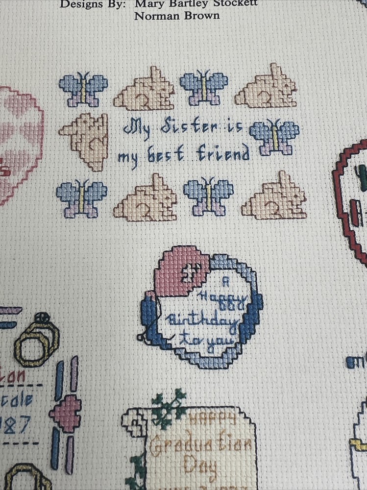 Graphworks Mini Motif Special Thoughts & Occasions Vol 1 Cross Stitch Pattern