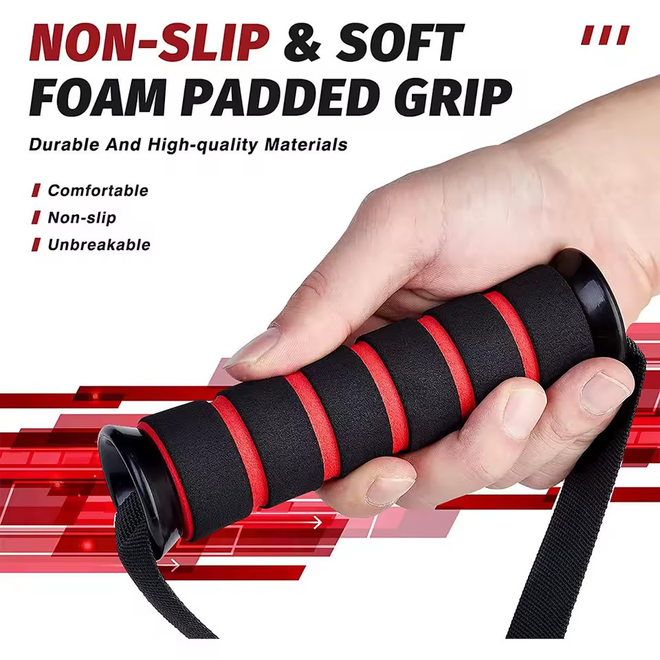 Heavy Duty Exercise Handles | Gym Cable Handles for Cable Machine Attachments.