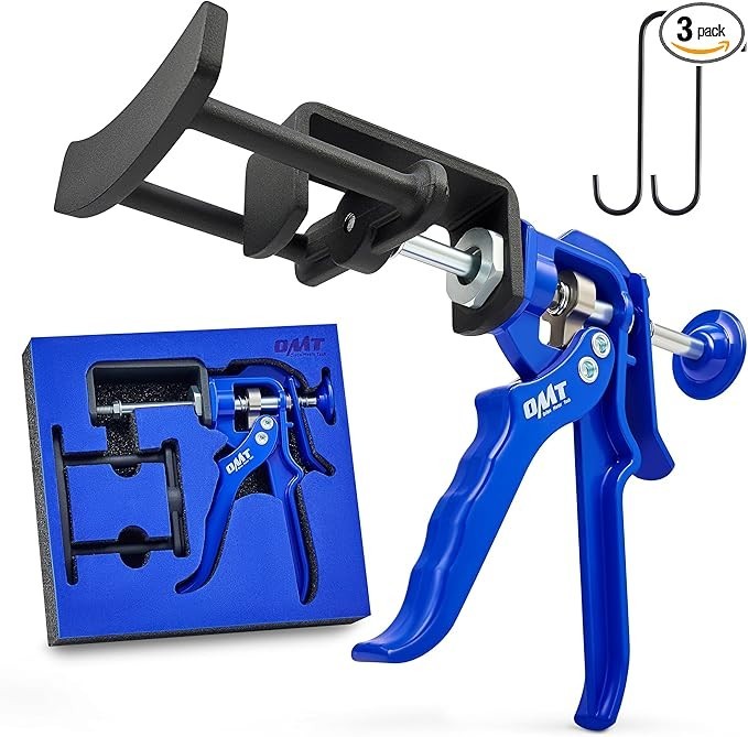Dual Piston Brake Caliper Compressor Tool 377 lb Force Disc Brake Pad Replacemen
