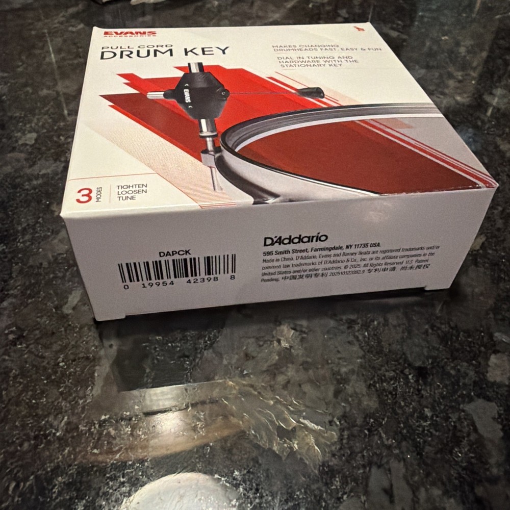 EVANS Pull Cord Drum Key, DAPCK