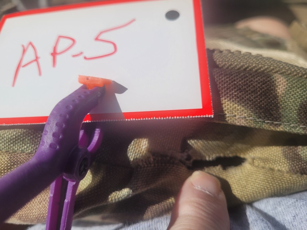 USGI Multicam OCP MOLLE Assault Pack 3 Day Assault Backpack defect AP-5