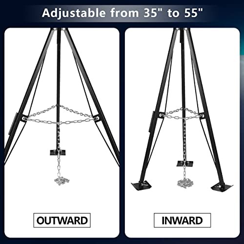 for 5th Wheel or Trailer, Fifth Wheel Adjustable Gooseneck Tripod Stabilizer