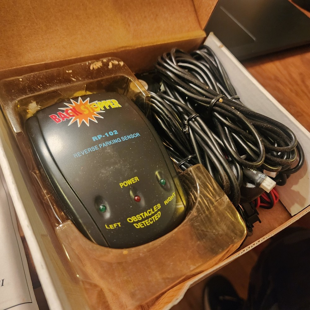 New Crime Stopper CA-5001 Back Stopper Reverse Parking Sensor System CA5001