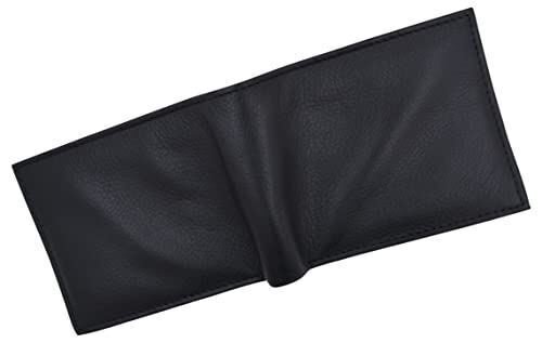 Bifold Wallet for Men - RFID Blocking Genuine Leather Extra Capacity Wallet Gift