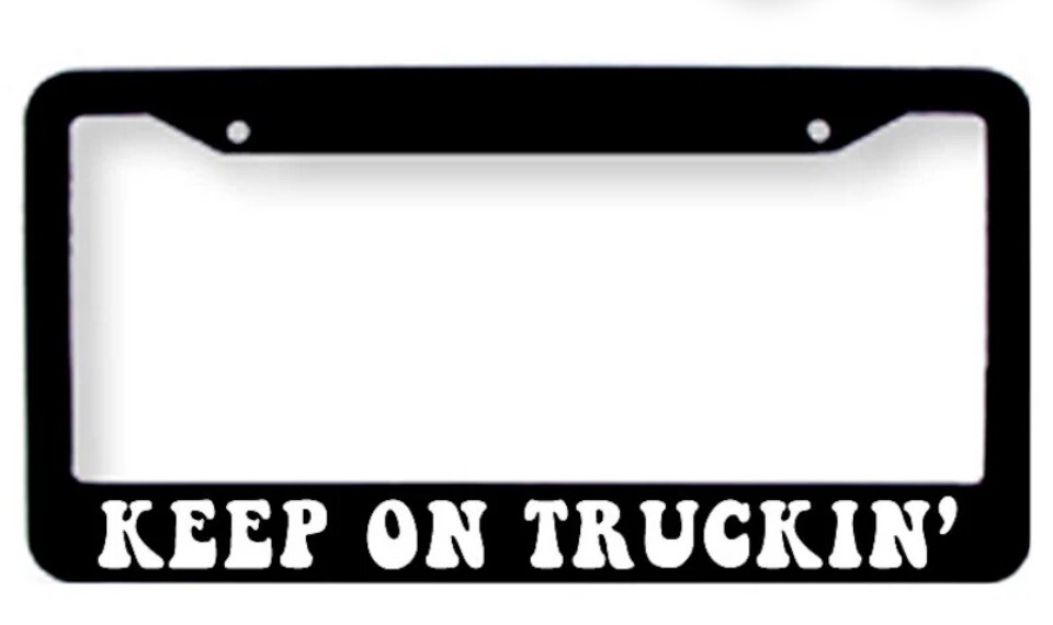 Grateful Dead Keep on Truckin License Plate Frame