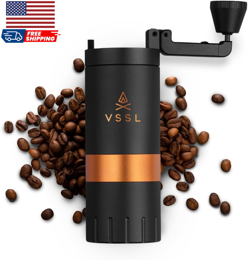 Java G25 Manual Coffee Grinder Coffee for Camping Bean Grinder Travel Pour over