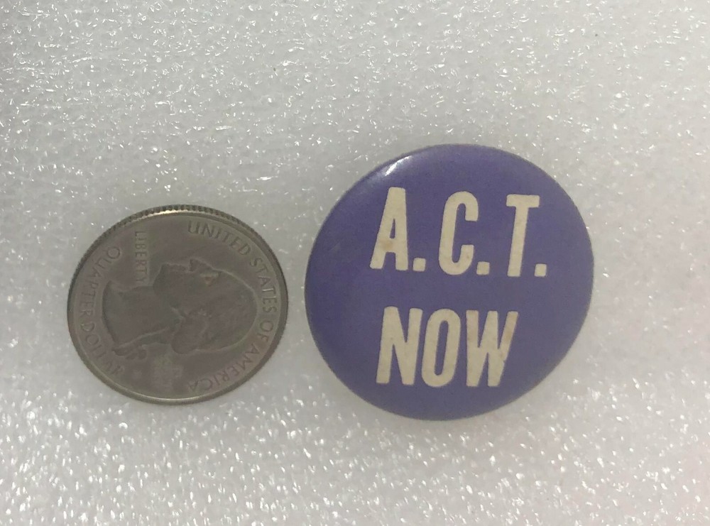 A.C.T. Now Button Pin