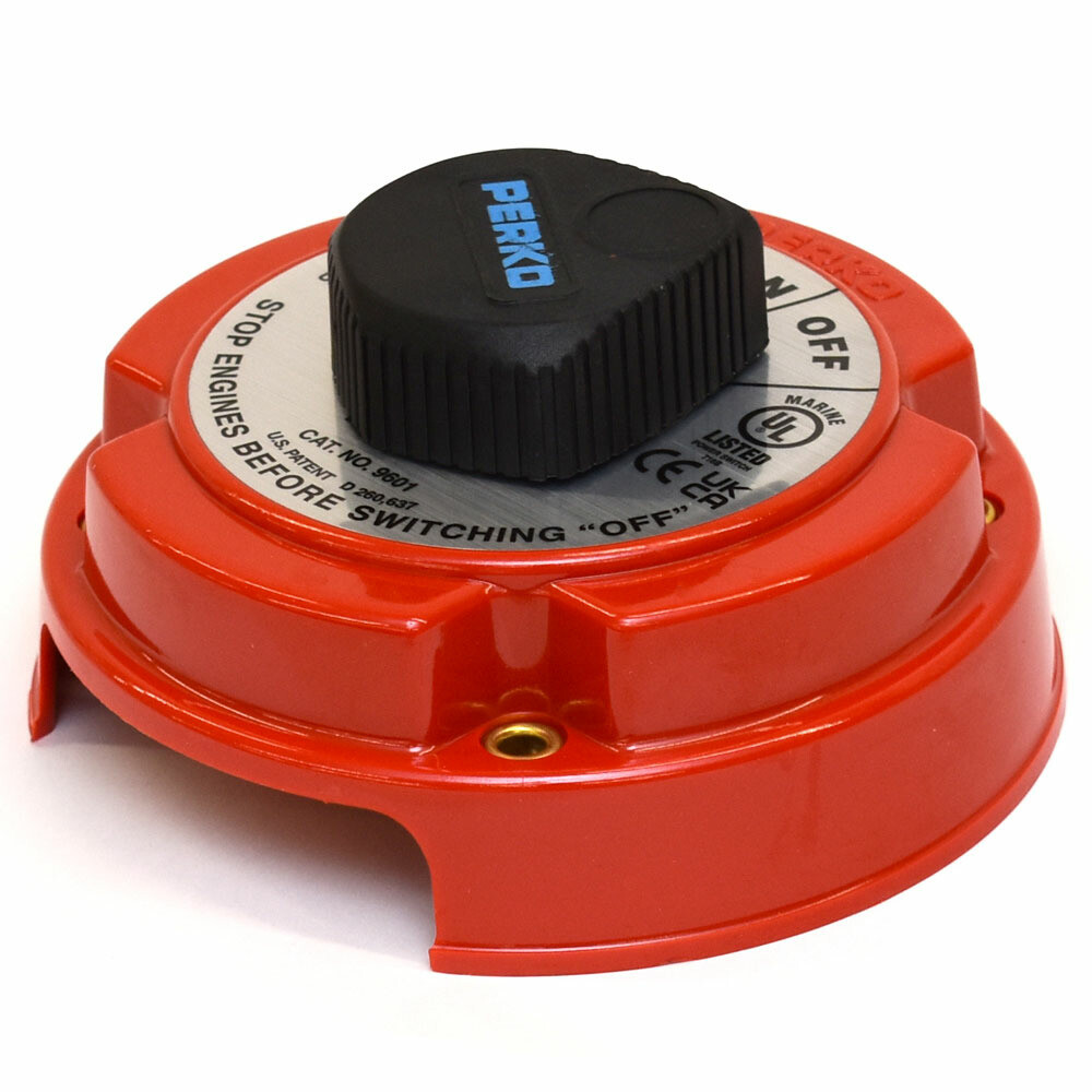 Perko Boat Main Battery Disconnect Switch 9601DP | 2-Position 250A