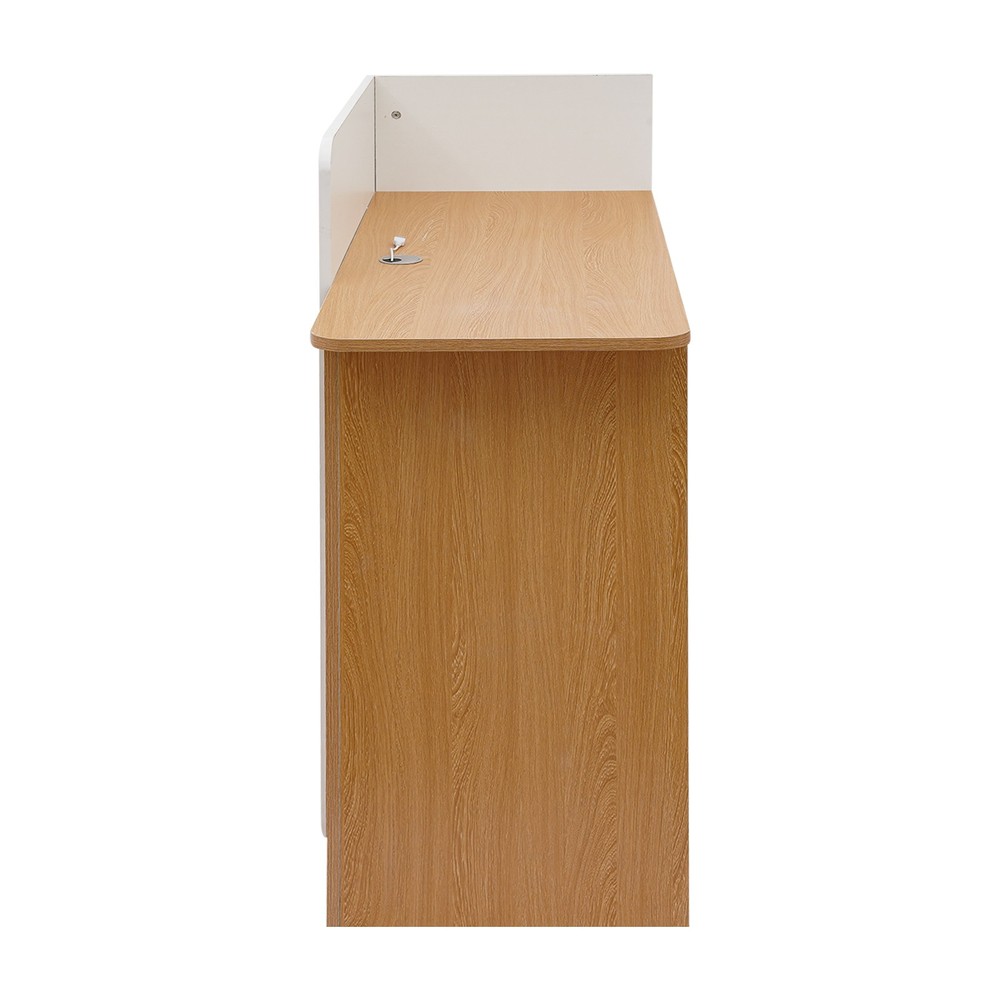 5v Reception Desk With Led Light Front Desk Reception Counter Reception Desk