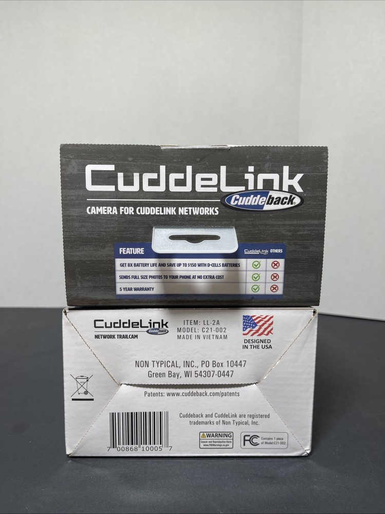 2 Cuddelink Camera IR LL-2A (C21-002).
