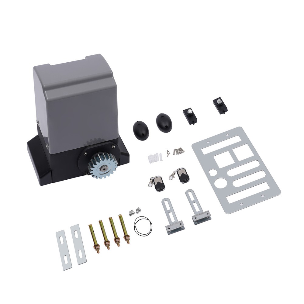 4400lb Electric Sliding WiFi Gate Opener Operator Kit Automatic Remote Control