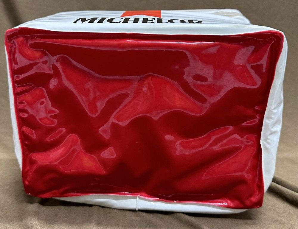 Vintage Michelob Beer Insulated Soft Shell Lunch Box/Six Pack Bag Cooler