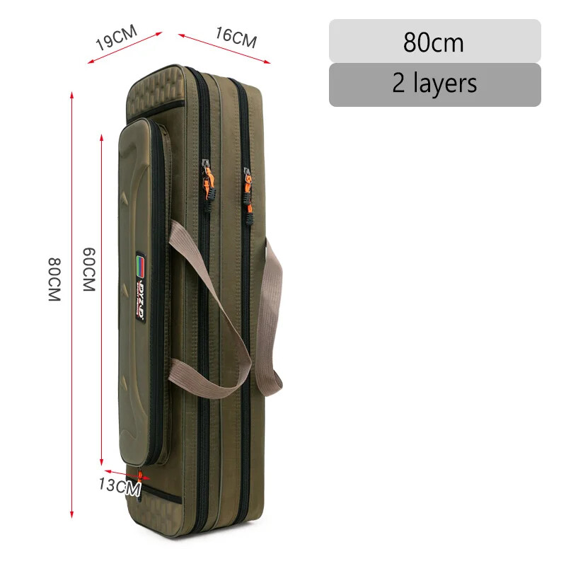 Carp Fishing Rod Storage Bag Fish Pole Tool Bag Case Multifunctional1 2 3 Layer