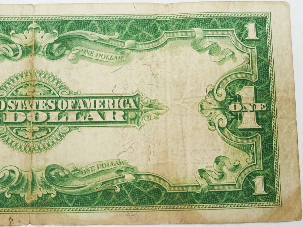 1923 $1 Silver Certificate Large Note Z42542989D Fine