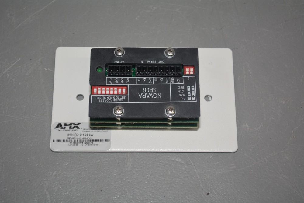 ^ AMX FG1311-08-SW 8-Button Control Pad #X1270