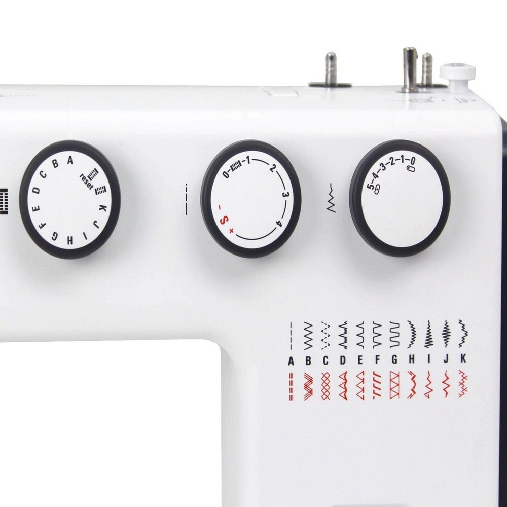 Bernette B35 Sewing Machine with 100 Thread Spools & Color Matching Bobbins